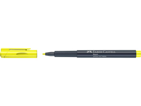 FABER-CASTELL Marqueur fluo Neon, jaune