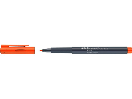 FABER-CASTELL Marqueur fluo Neon, orange