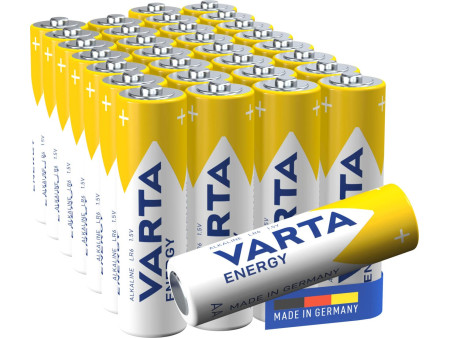 VARTA Pile alcaline 'ENERGY', Mignon (AA/LR6), par 30