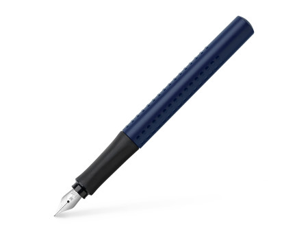 FABER-CASTELL Stylo plume GRIP 2011, M, bleu classique