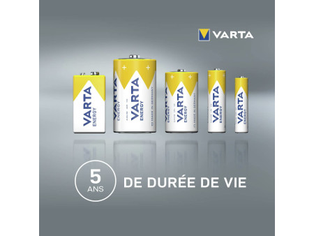 VARTA Pile alcaline Energy, Micro (AAA/LR3), par 30