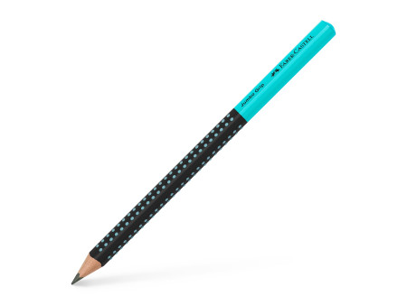 FABER-CASTELL Crayon graphite Jumbo GRIP TWO TONE,turquoisee