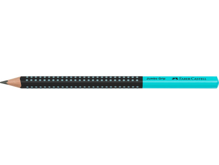 FABER-CASTELL Crayon graphite Jumbo GRIP TWO TONE,turquoisee