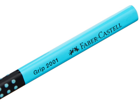 FABER-CASTELL Crayon graphite GRIP 2001 TWO TONE, turquoise