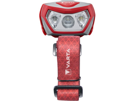 VARTA Lampe frontale LED 'Outdoor Sports H20 Pro',rouge/gris