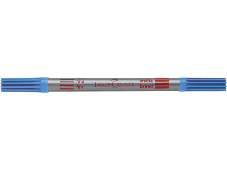 FABER-CASTELL Feutre double pointe, étui de 40