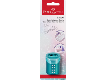 FABER-CASTELL Taille-crayon double RollOn SPARKLE