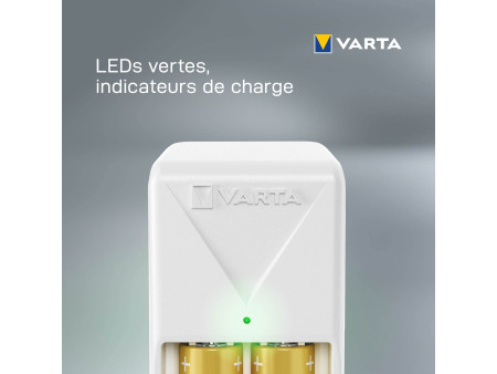 VARTA Chargeur Mini Charger, blanc