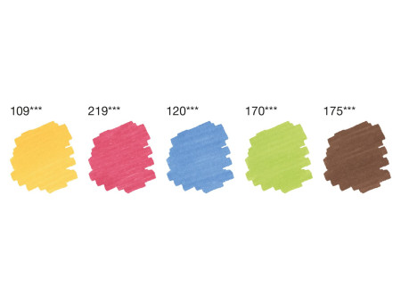 FABER-CASTELL Feutre PITT artist pen Dual Marker, étui de 5