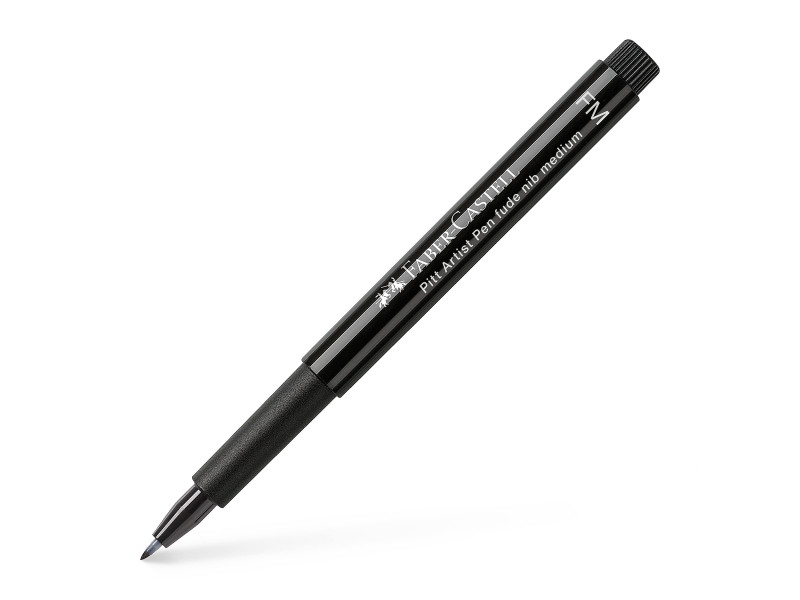 FABER-CASTELL Feutre PITT artist pen Fude, noir