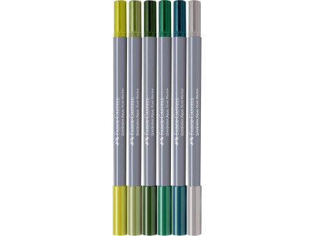 FABER-CASTELL Marqueur aquarelle GOLDFABER, Jungle, étui