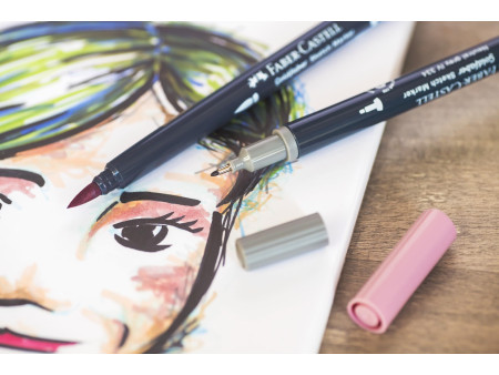 FABER-CASTELL Marqueur Sketch GOLDFABER, étui de 6 Kawaii