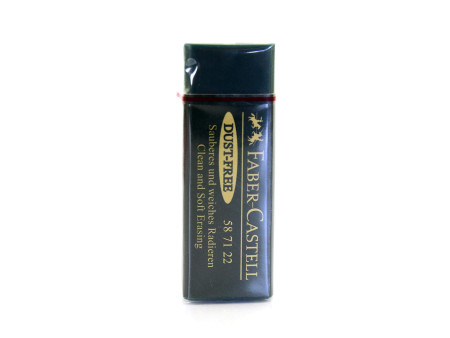 FABER-CASTELL Gomme en plastique DUST-FREE, vert