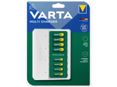 VARTA Chargeur Multi Charger, non équipé, blanc