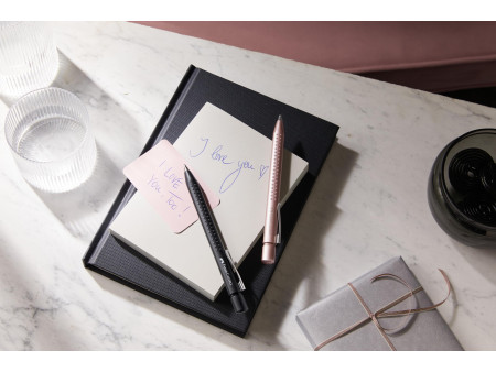 FABER-CASTELL Stylo à bille rétractable GRIP 2011 XB, rose