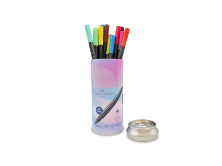 FABER-CASTELL Feutre fin GRIP FINEPEN, boîte de 15