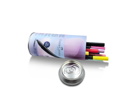 FABER-CASTELL Feutre fin GRIP FINEPEN, boîte de 15