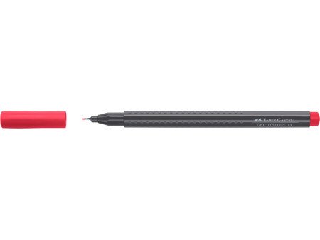 FABER-CASTELL Feutre fin GRIP FINEPEN, étui en carton de 10