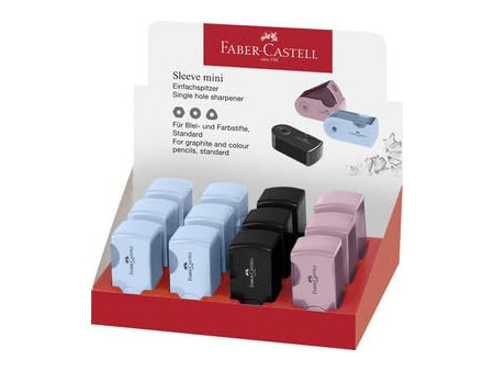 FABER-CASTELL Taille-crayon simple SLEEVE MINI, assorti