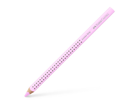 FABER-CASTELL Crayon de couleur Jumbo GRIP PASTEL, rose