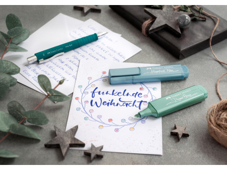 FABER-CASTELL Surligneur TEXTLINER 46 METALLIC, étui de 6