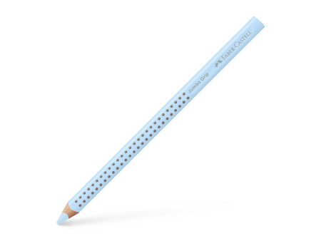 FABER-CASTELL Crayon de couleur Jumbo GRIP PASTEL, bleu