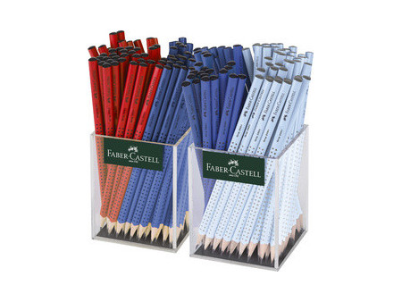 FABER-CASTELL Crayon de papier GRIP 2001, dans un pot