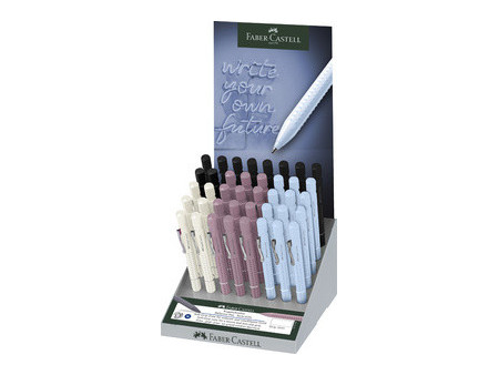 FABER-CASTELL Stylo-bille rétractable GRIP 2010, présentoir