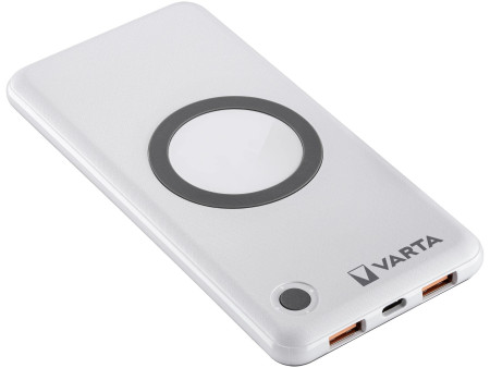 VARTA Powerbank 'Wireless', 15.000 mAh, blanc