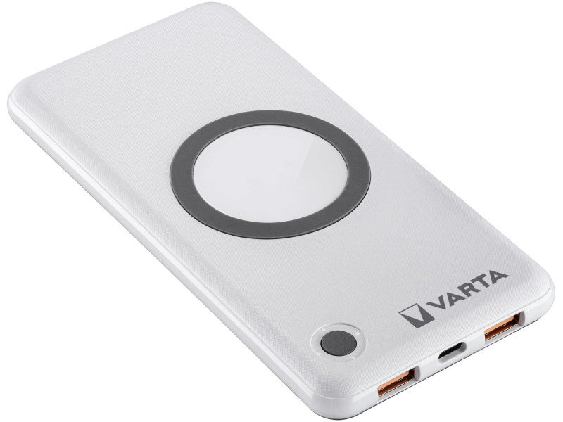 VARTA Powerbank 'Wireless', 15.000 mAh, blanc