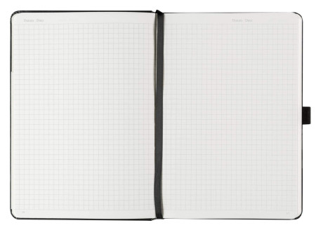 FABER-CASTELL Carnet, A5, quadrillé, noir