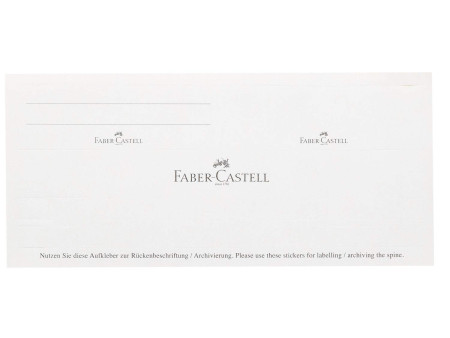 FABER-CASTELL Carnet, A5, quadrillé, noir