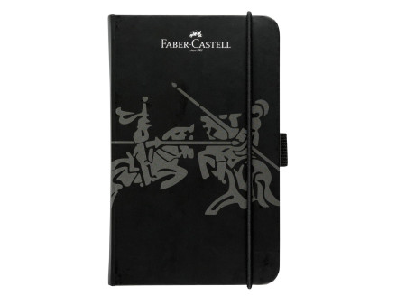FABER-CASTELL Carnet, A6, quadrillé, noir