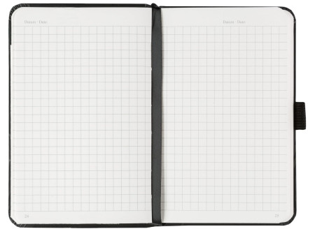 FABER-CASTELL Carnet, A6, quadrillé, noir