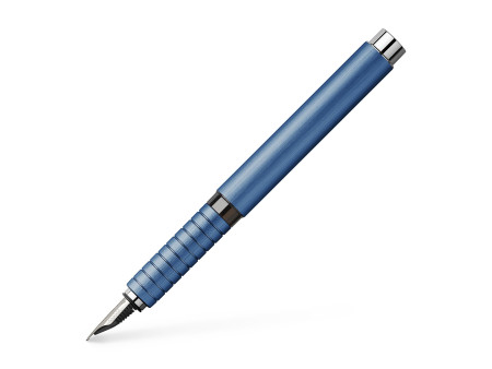 FABER-CASTELL Set d'écriture Essentio Aluminium, bleu
