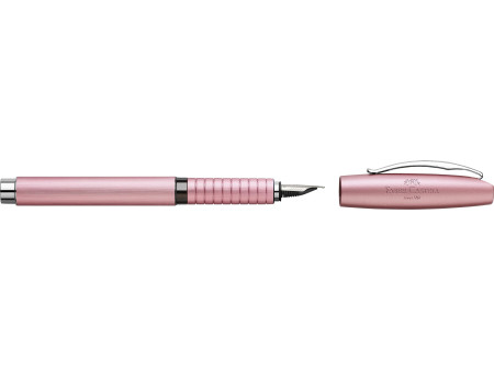 FABER-CASTELL Set d'écriture Essentio Aluminium, rose