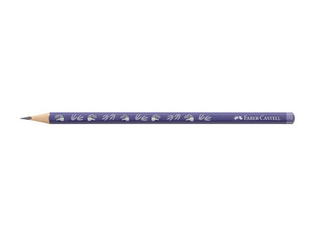 FABER-CASTELL Crayon de papier Licorne, HB, rose