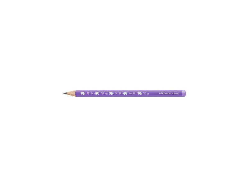 FABER-CASTELL Crayon de papier Licorne Jumbo, HB, violet