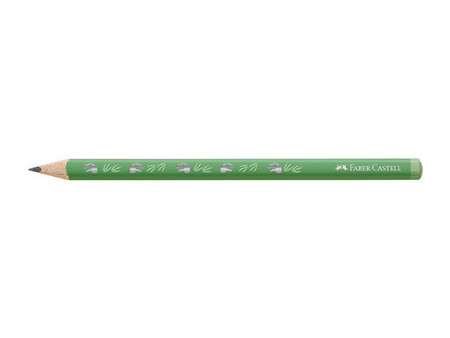 FABER-CASTELL Crayon de papier Dino Jumbo, HB, vert