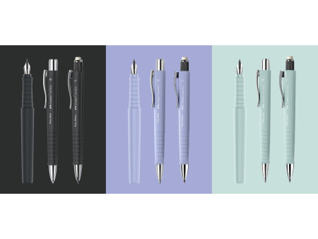 FALER-CASTELL Stylo plume POLY PEN, M, caribic blue