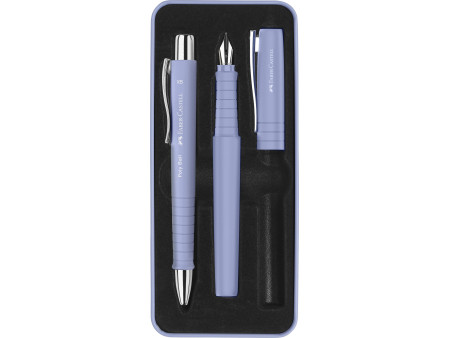 FABER-CASTELL Set de stylos POLY BALL/PEN, pale iris