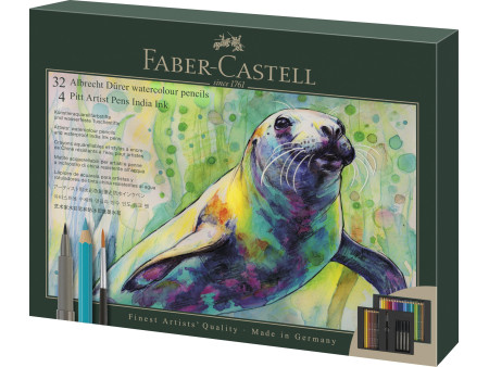 FABER-CASTELL Kit cadeau ALBRECHT DÜRER, 37 pièces