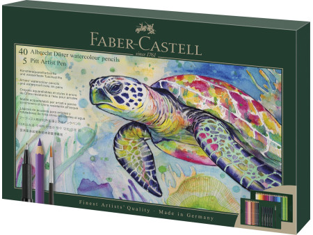 FABER-CASTELL Kit cadeau ALBRECHT DÜRER, 46 pièces