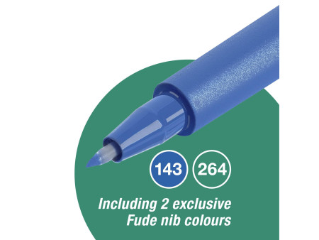 FABER-CASTELL Feutre PITT artist pen, set de 12 Sydney