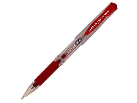 uni-ball Stylo roller encre gel SIGNO broad UM153C, rouge