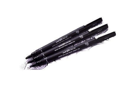 uni-ball Feutre technique PIN 005200 N, noir