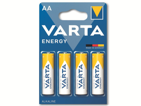 VARTA Pile alcaline 'ENERGY', Mignon (AA/LR6), par 4
