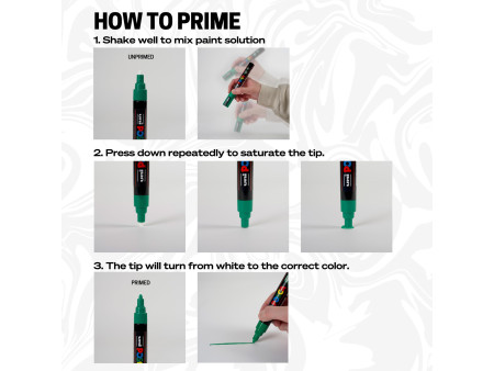 POSCA Marqueur à pigment PC3M, étui de 8, assorti standard