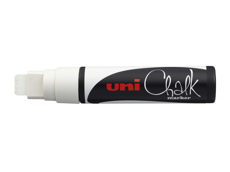 uni-ball Marqueur craie Chalk marker PWE17K, blanc