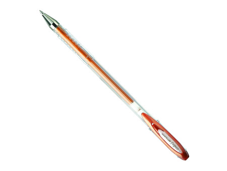 uni-ball Stylo roller encre gel SIGNO Métal UM120NM, bronze
